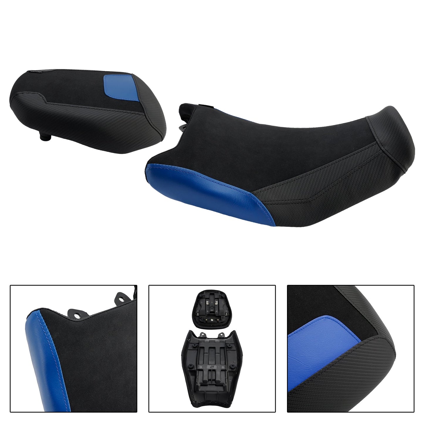 Kit inferiore anteriore e posteriore Raider per Suzuki V-Strom 250 SX 2024-2025, colore blu.