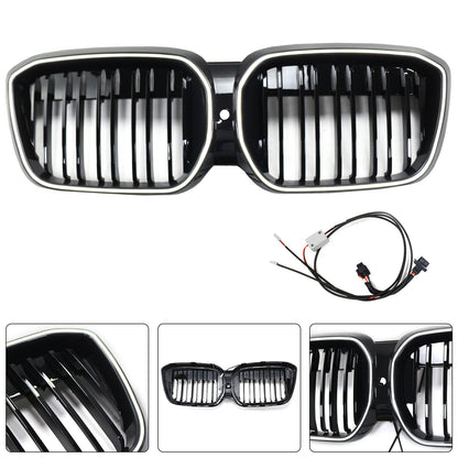 Griglia anteriore a doppio rene nera BMW IX3 G08 LCI 2022-2024