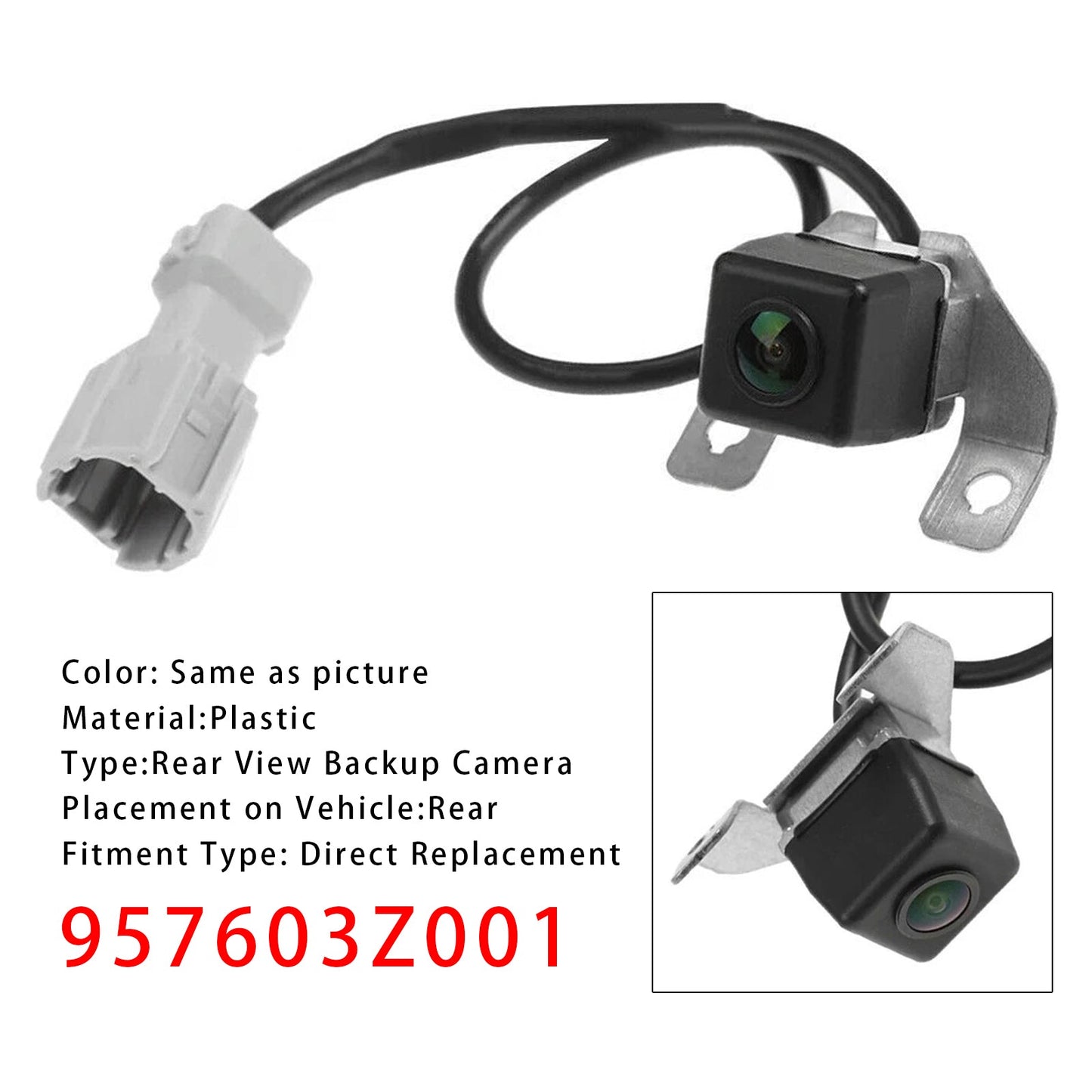 Telecamera posteriore per retromarcia per Hyundai I40 2011-2014 957603Z001 957603Z102