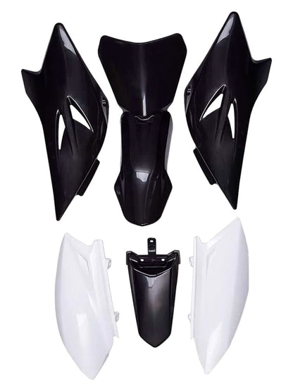 Kit plastiche per carrozzeria Yamaha TTR50 2006-2021, carenatura parafango anteriore e posteriore