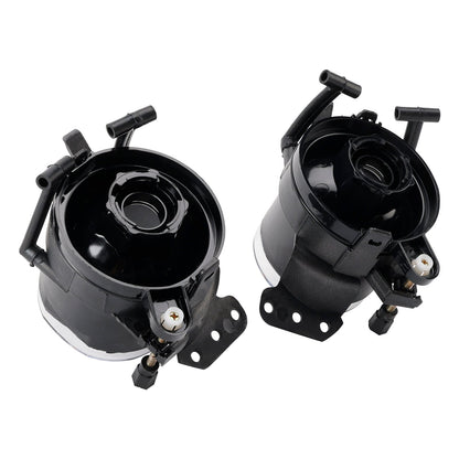 Coppia di alloggiamenti per lampadine fendinebbia paraurti anteriore BMW E60 Serie 5 2004-2007
