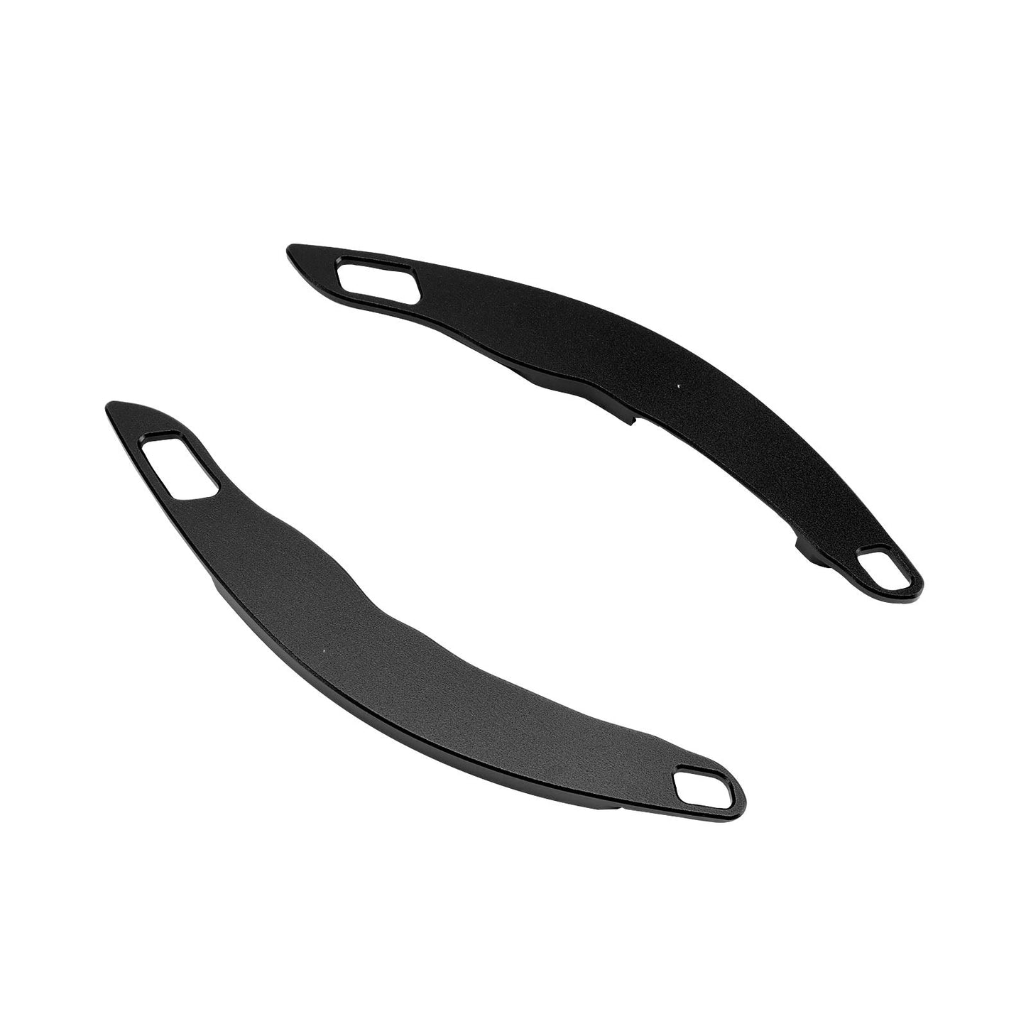 Palette del cambio al volante per Mitsubishi ASX 2013-15 in alluminio nero
