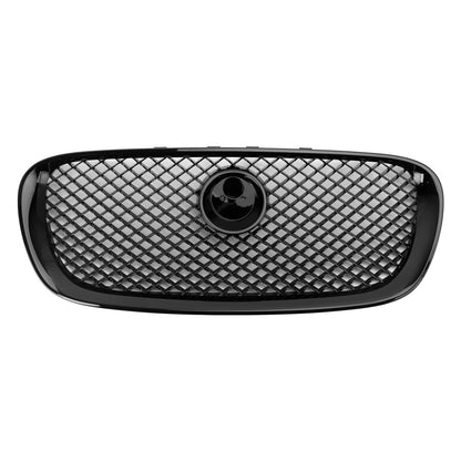 Per Jaguar XF XF-R Style 2008-201 Griglia paraurti anteriore 1 nero lucido