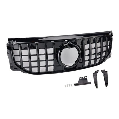 Griglia paraurti anteriore nera per Mercedes Benz GLB X247 GLB200 GLB250 (modelli dal 2024 in poi).