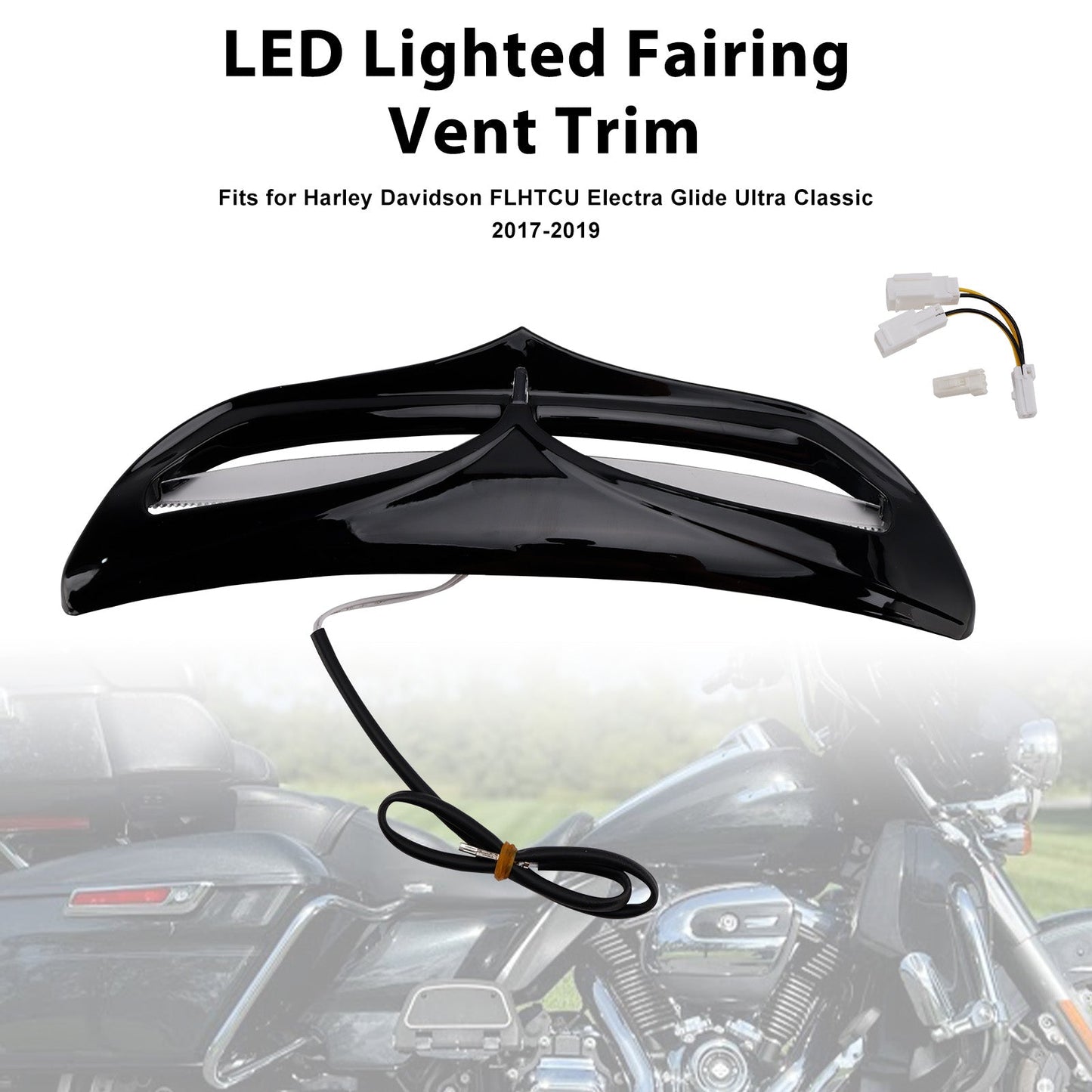 Carenatura con illuminazione a LED per Electra Street Glide FLHTCU 2014-2022