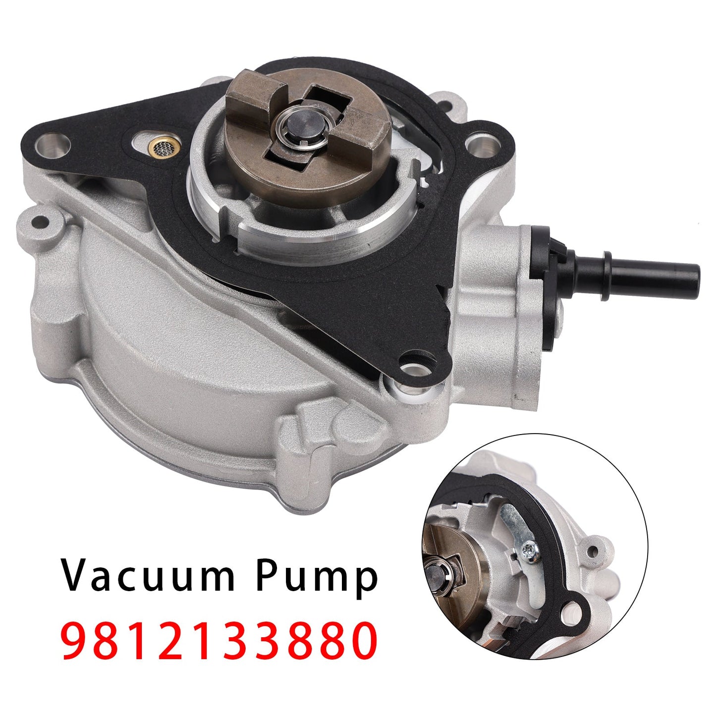 Pompa del vuoto freni 9812133880 per Vauxhall Peugeot Citroen DS 1.2 Benzina
