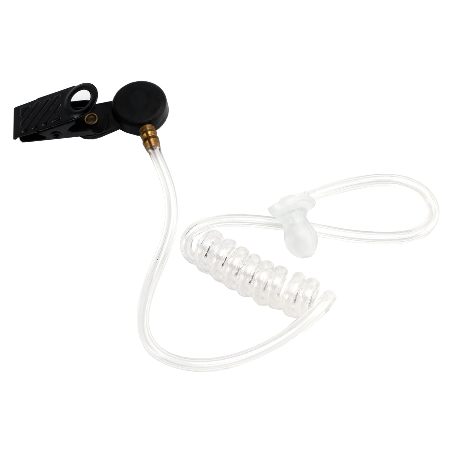 102B Auricolare in-ear con tubo d'aria trasparente e cavo A24 per ICOM A25CE A25N A24