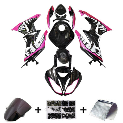 Kit carenatura iniezione in plastica ABS adatto per Kawasaki ZX6R 636 2009-2012