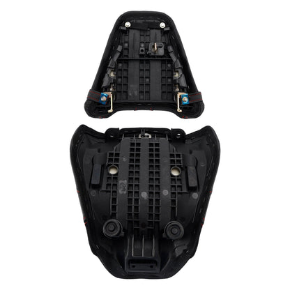 2024-2025 Per Honda Cb650R Cbr650R Parte anteriore inferiore con sedile posteriore conducente passeggero nero2
