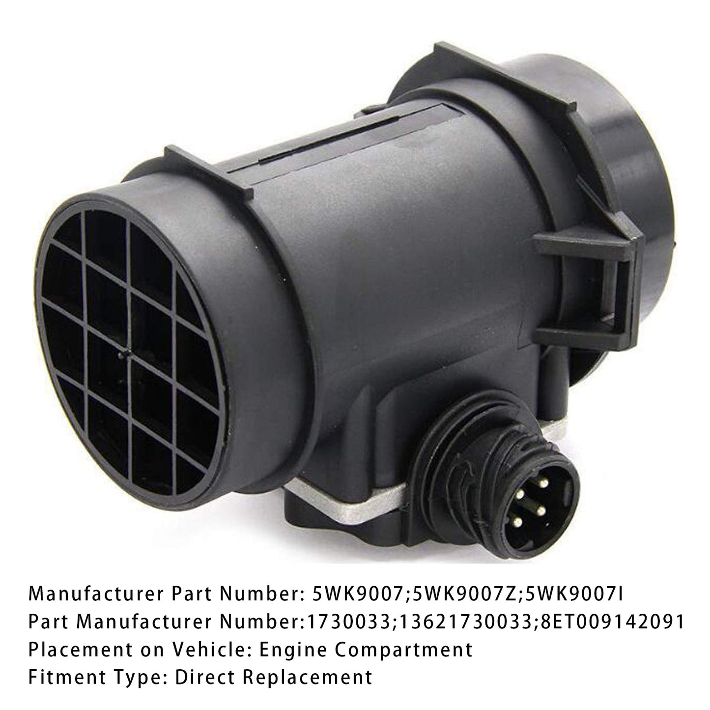 Sensore del flusso d'aria di massa per BMW E36 E34 E39 320i 520i 5WK9007