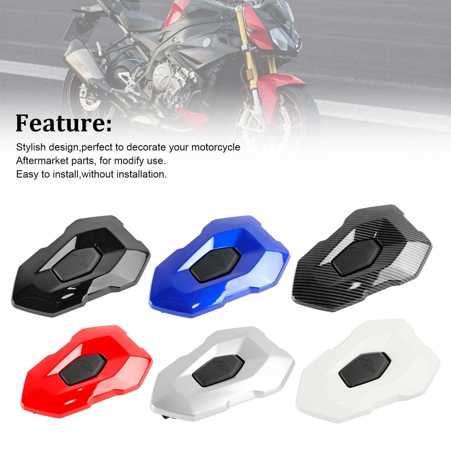 2021-2024 BMW S1000R 23-24 M1000R Coda Coprisedile posteriore Carenatura Cowl