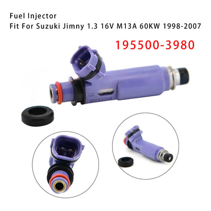 Iniettore di carburante Suzuki Jimny 1.3 16V M13A 1 pezzo 195500-3980 1998-2007