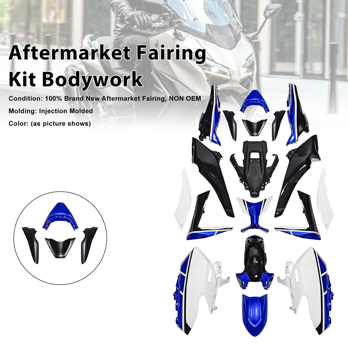 Kit di carene iniettate per Yamaha TMAX560 2025-2026