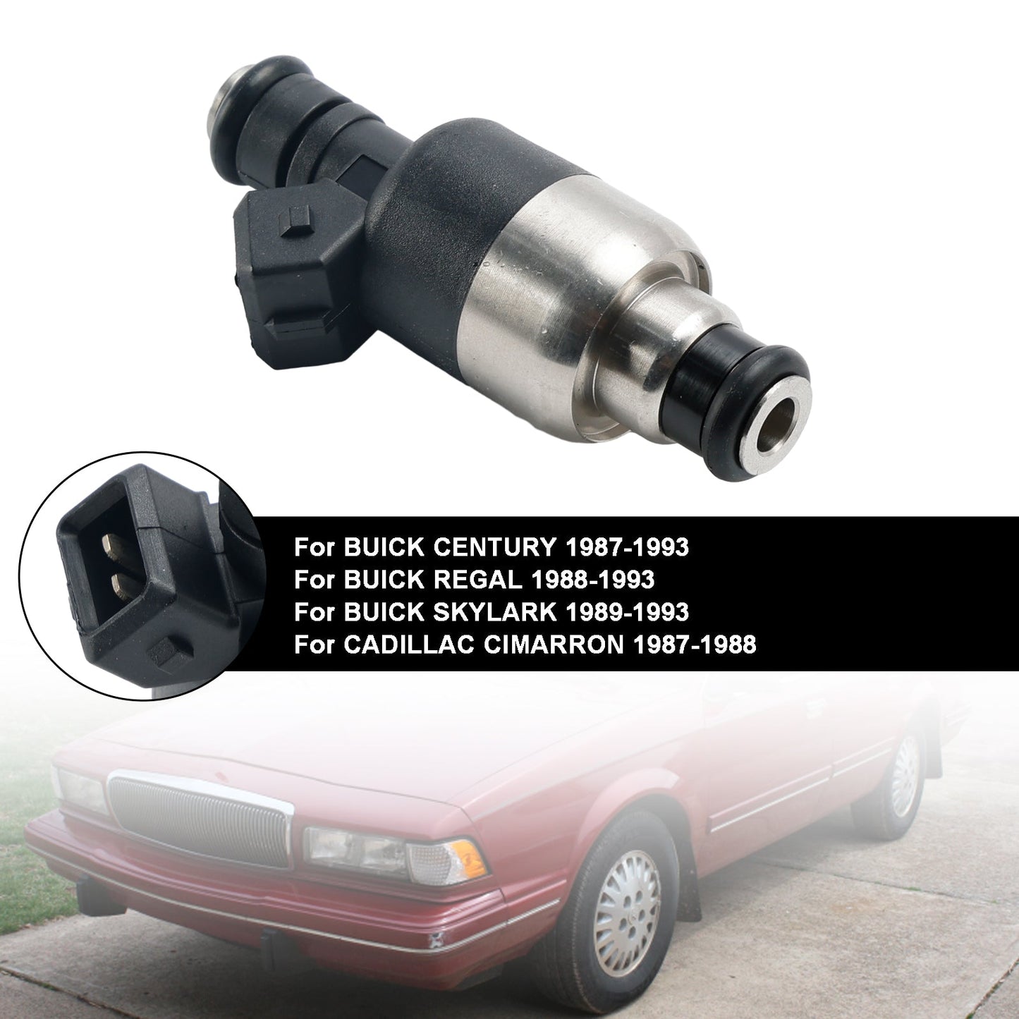 1 pz Iniettore carburante 5235136 Adatto GM 2.8L 3.1L 3.3L V6 1985-1994 17089569
