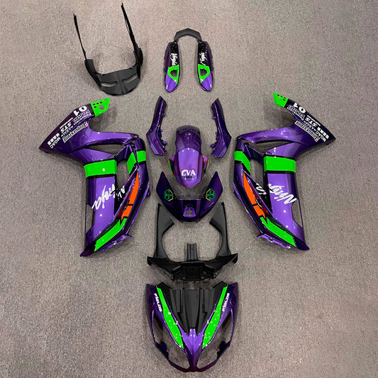 Kit carenatura iniezione in plastica ABS adatto per Kawasaki ER-6F Ninja650 2012-2016