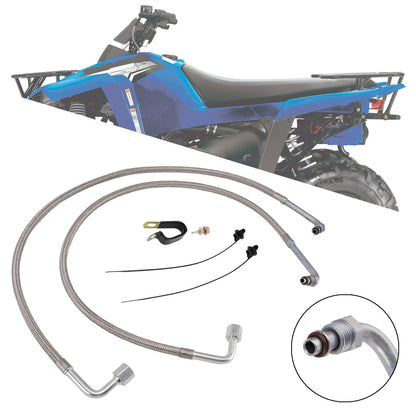 Coppia tubi flessibili del radiatore dell'olio 2204030 per Polaris Magnum Trail Boss 330 03-08