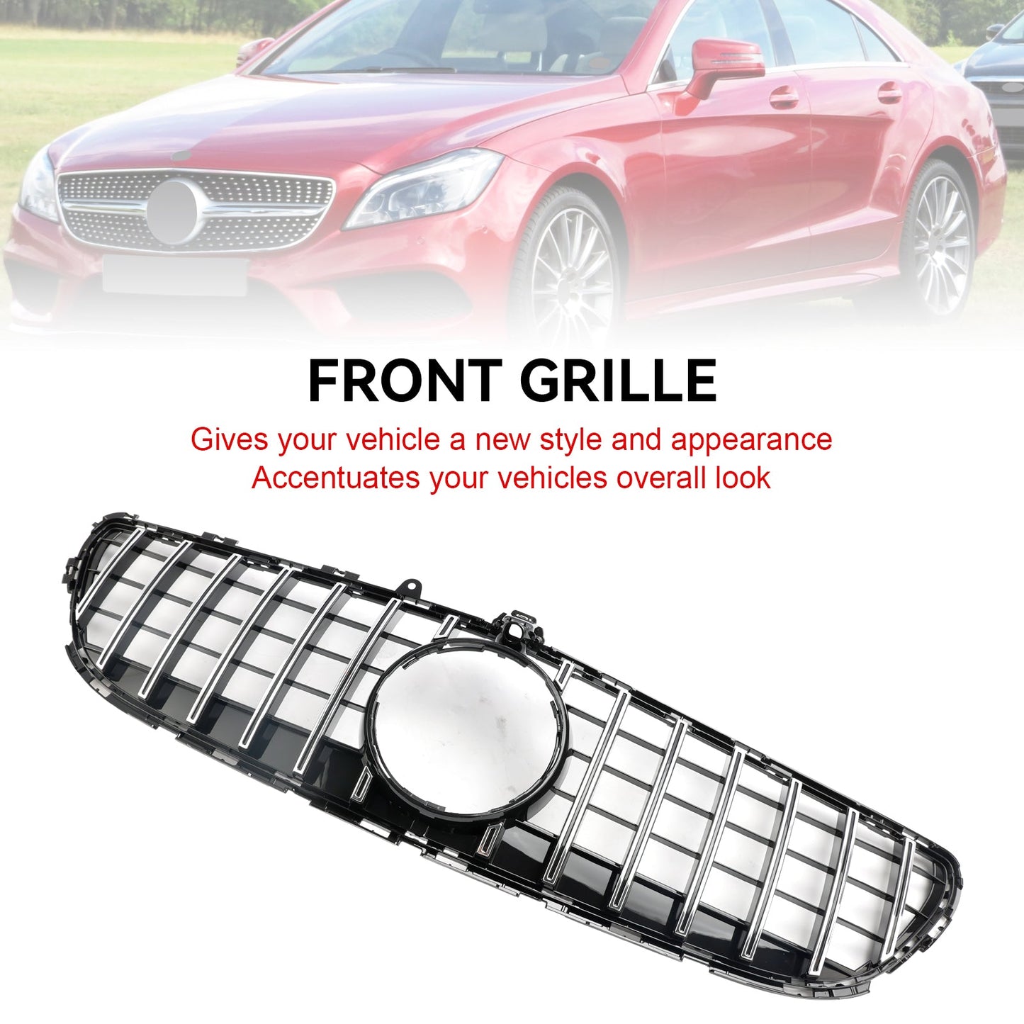 Griglia paraurti anteriore Mercedes Benz CLS-Class W218 CLS350 2015-2018