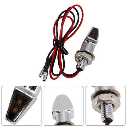 Indicatore di direzione a LED da 12 V, 8 mm, universale per moto Yamaha