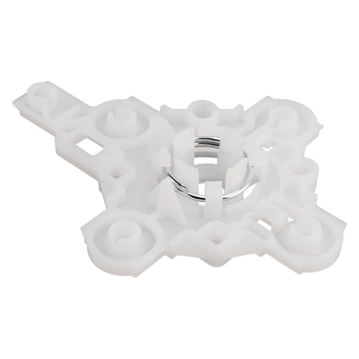 Supporto in plastica bianca con clip per la lente dello specchietto retrovisore laterale destro dell'auto Honda