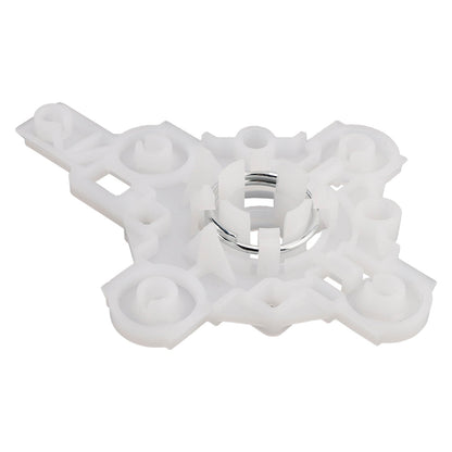 Supporto in plastica bianca con clip per la lente dello specchietto retrovisore laterale destro dell'auto Honda