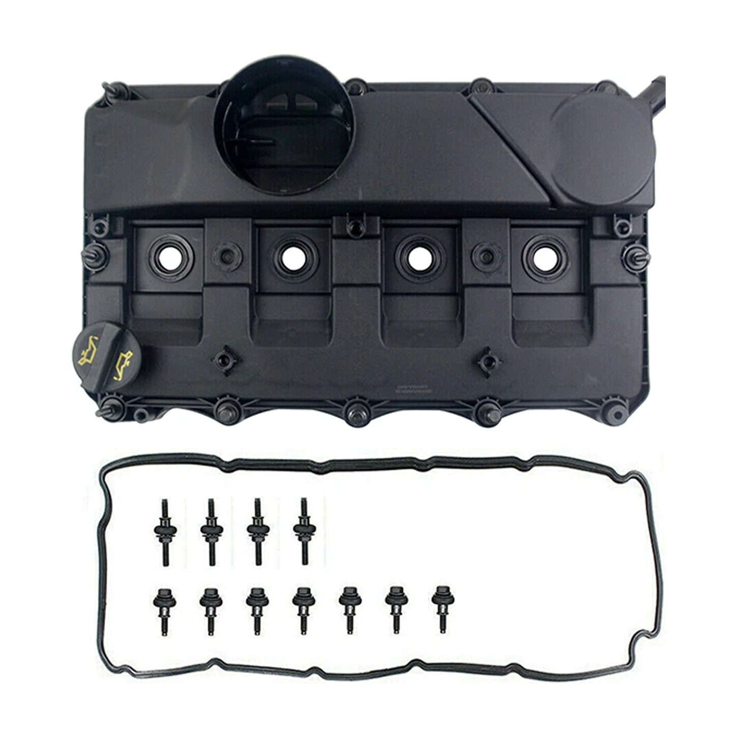 2006/07-2010/12 Fiat Ducato Kasten 100 MultiJet 2.2 D Coperchio valvola Coperchio testata 0248.P9 9659489880