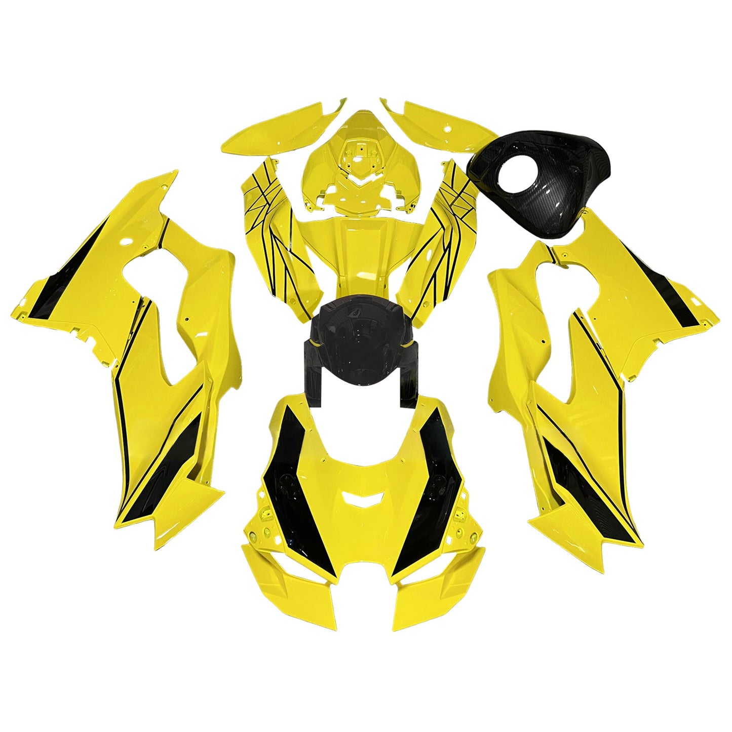 Kit carenatura iniezione ABS adatto per Kawasaki ZX-10R ZX-10RR 2021-2025