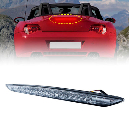 Luce di stop posteriore a LED con lente trasparente e luce di stop di alto livello per BMW Z4 E85 2002-2008