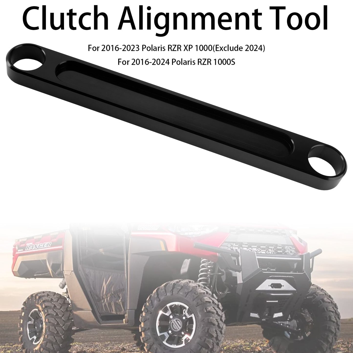 Strumento di allineamento della frizione dell'albero di trasmissione per Polaris RZR General Ranger 2016+