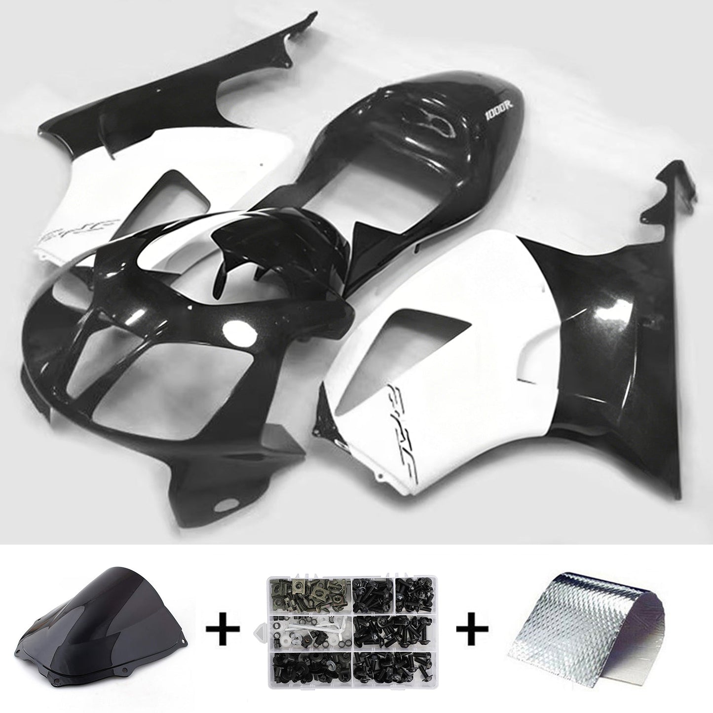 Kit di carene in plastica ABS stampate a iniezione per Honda VTR1000 RC51 2000-2006