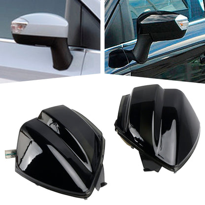 Lampada per specchietto laterale con indicatore di direzione dinamico da 2 pezzi per Ford S-Max C-MAX 2008-2012