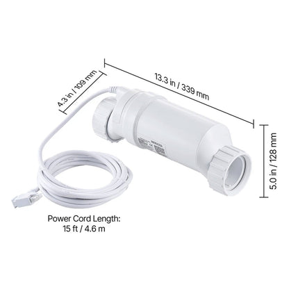 Generatore di cloro salino 20CELL-15/89420001 da 40.000 galloni per piscina