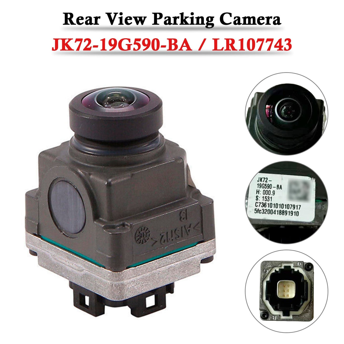 Telecamera di assistenza al parcheggio posteriore Land Rover Discovery Sport 2018 JK72-19G590-BA LR107743