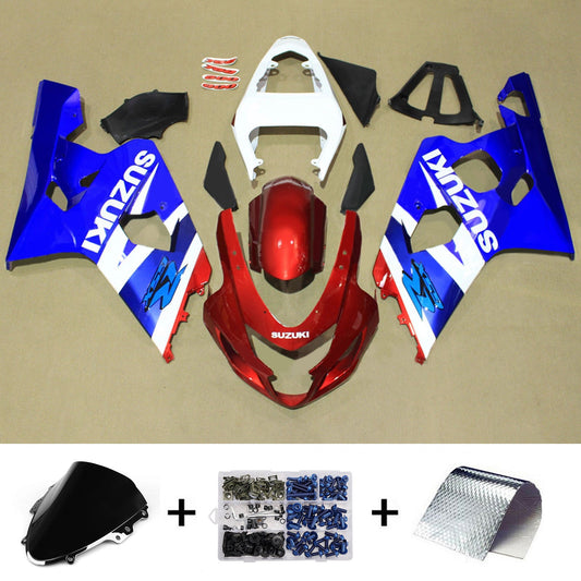 Kit carenatura iniezione plastica ABS per Suzuki GSXR 600/750 2004-2005 K4