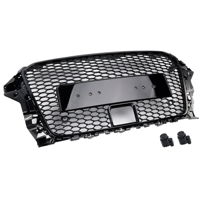 Griglia della griglia del paraurti anteriore stile RS3 per Audi A3 Sline S3 2013-2016 con ACC