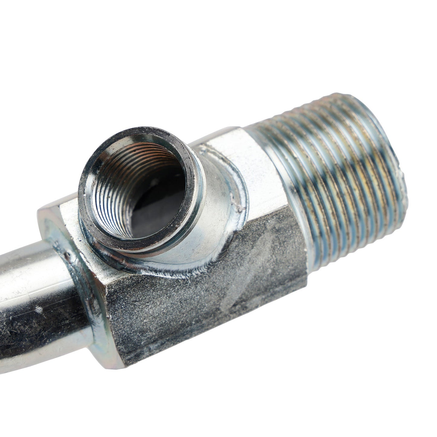 Tubo di raccordo a gomito per sensore di temperatura del liquido di raffreddamento, compatibile con Ford F-150, F-250, F-350 dal 1985 al 1997.