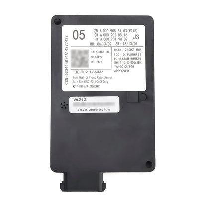 Unità di controllo del sensore radar anteriore Mercedes W212 2014-2016 A0009055103 A0009028816 A0009009102