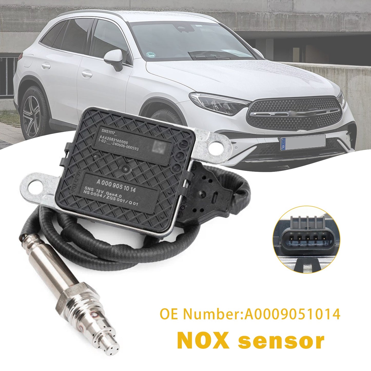 Sensore NOX Mercedes-Benz GLC GLS GLE OM654 e OM651 A0009051014