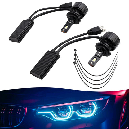 Luce auto LED-HL Ultinon Rally3551 H7 11972U3551 12/24V 50W 6500K per PHILIPS