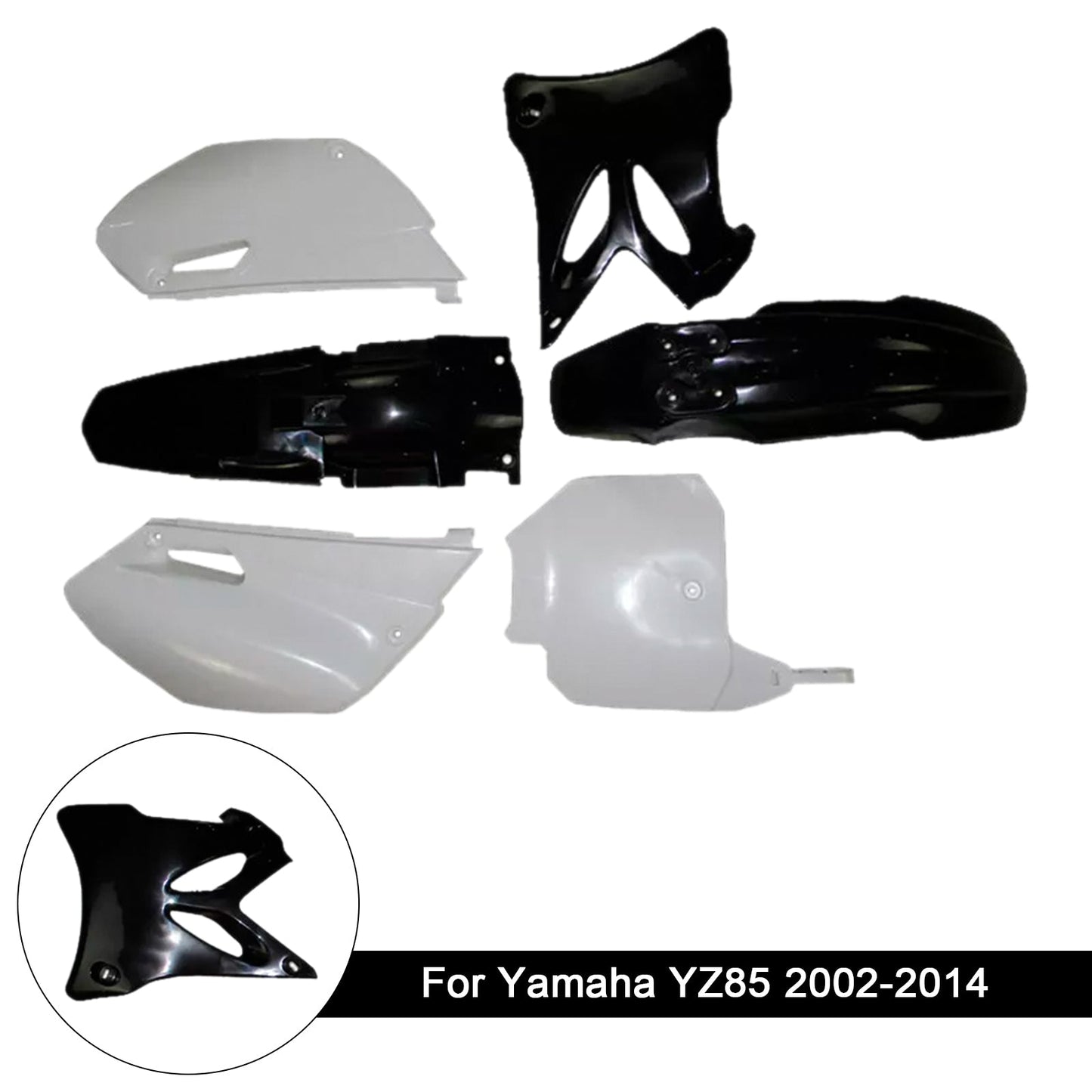Kit di carenatura in plastica per parafango per Yamaha YZ85 2002-2014