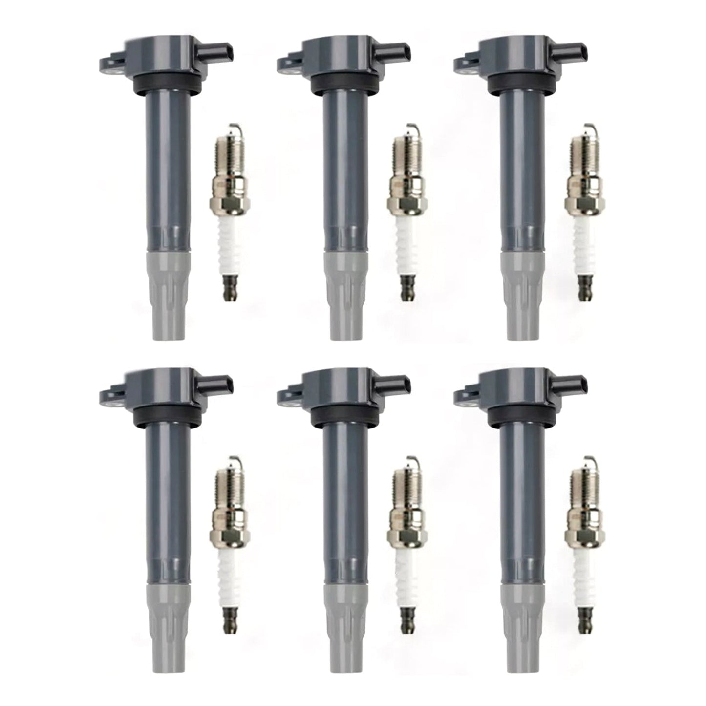 Bobina di accensione e candele UF502 4606869 4606869AA per Dodge Magnum V6 2.7L 2006-2008