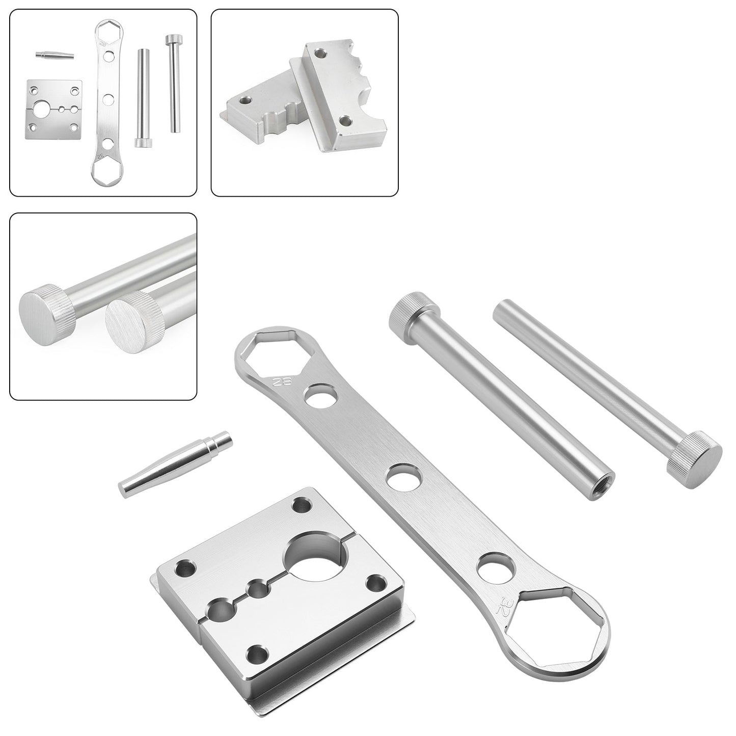 Per ricostruire/sigillare GRIP2 38 Kit di attrezzi per la manutenzione della forcella FOX GRIP - adatto per 36 38 &40