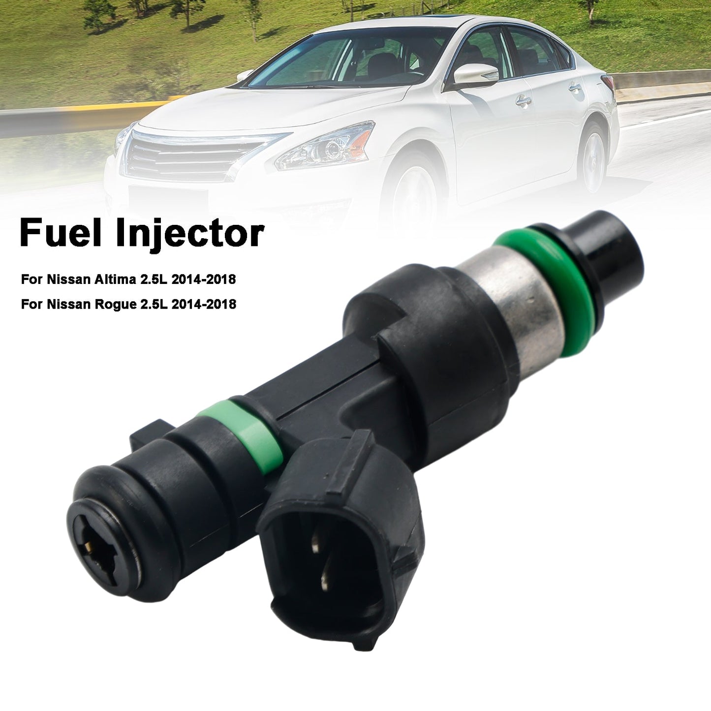 1 pz. Iniettore carburante 16600-9HP0A per Nissan Altima 2015-2017 2.5L I4 FBY2855