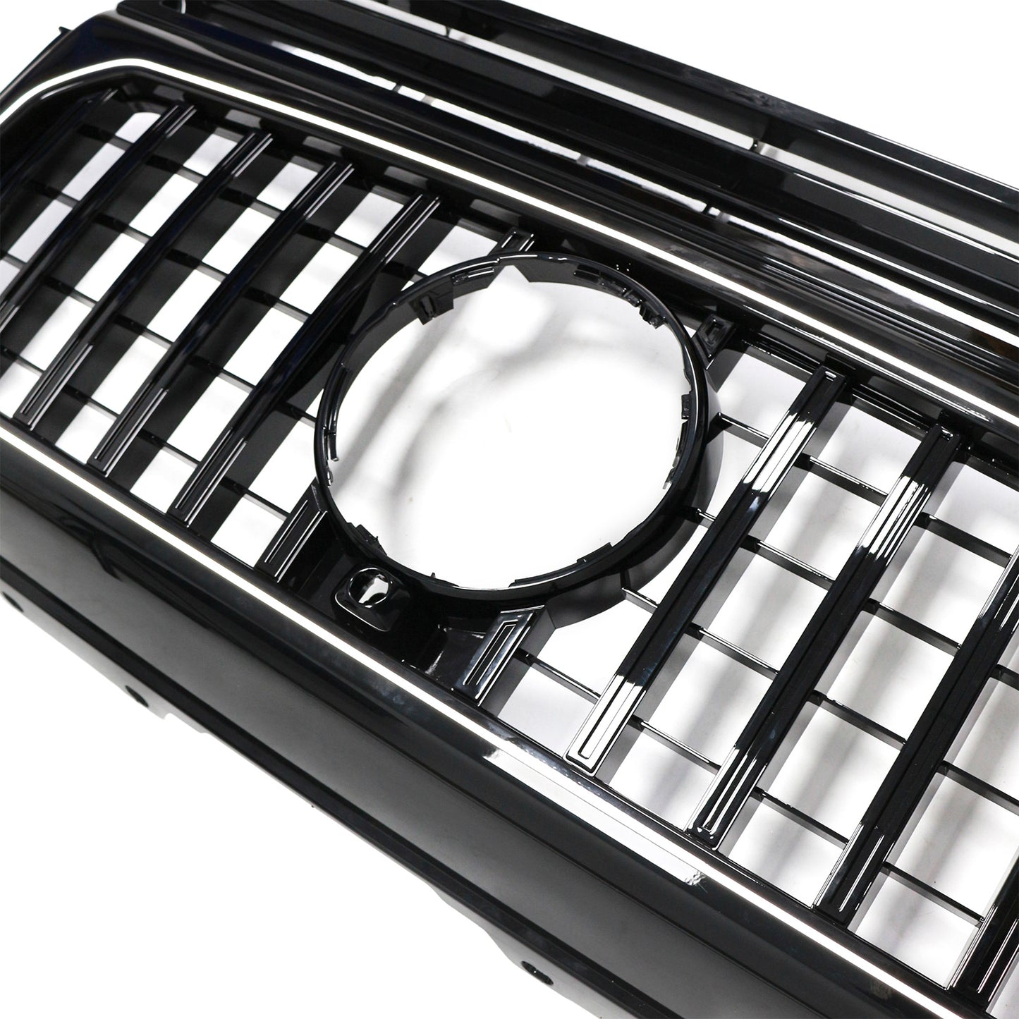 Per Mercedes Benz W463 1990-2018 con griglia per paraurti anteriore nera lucida a LED