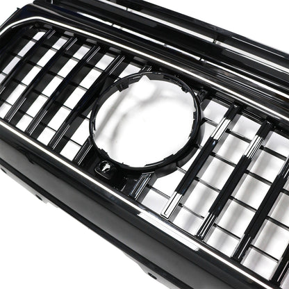 Per Mercedes Benz W463 1990-2018 con griglia per paraurti anteriore nera lucida a LED