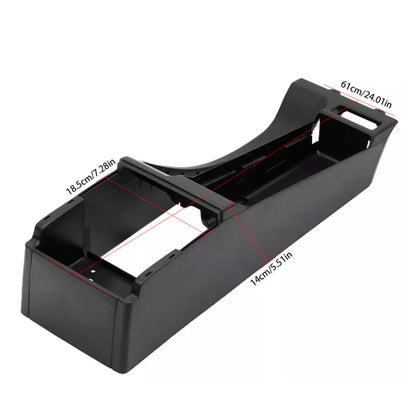 Base portaoggetti per console centrale nera BMW Serie 3 E46 4 porte 1999-2005 51168218305