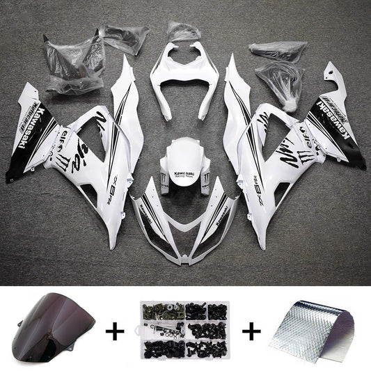 Kit carenatura iniezione in plastica ABS adatto per Kawasaki ZX6R 636 2013-2018