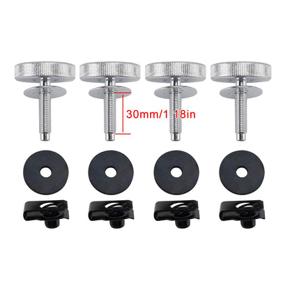 Kit di 4 bulloni di sicurezza antifurto per borse laterali per Road King Street Road Glide