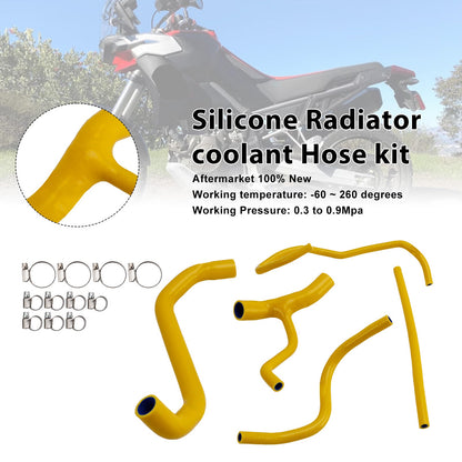 Tubo flessibile del liquido di raffreddamento del radiatore in silicone Aprilia Tuareg 660 2022-2025