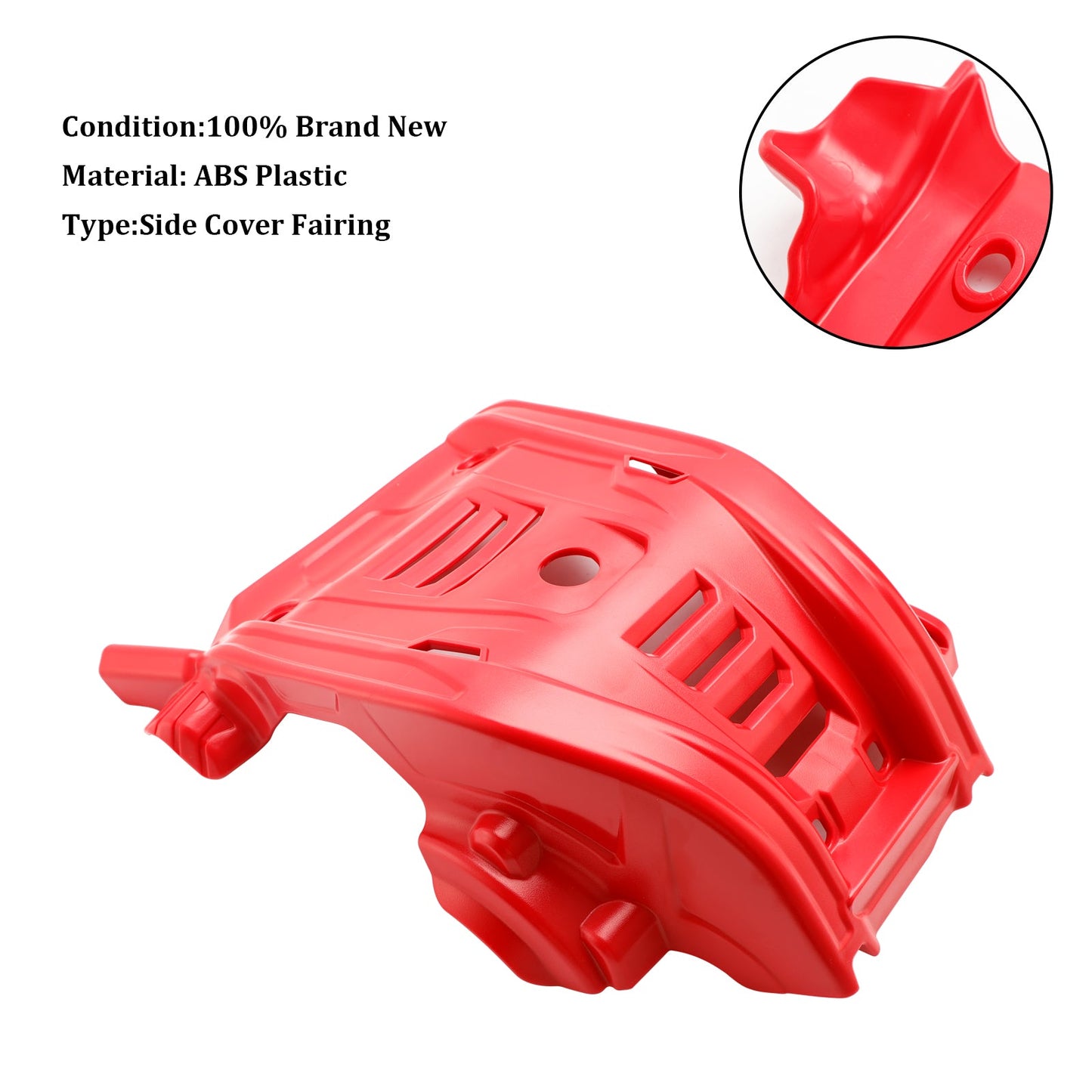 Piastra paramotore Honda CRF300 CRF300L 2023-2024 Protezione motore in plastica crepata