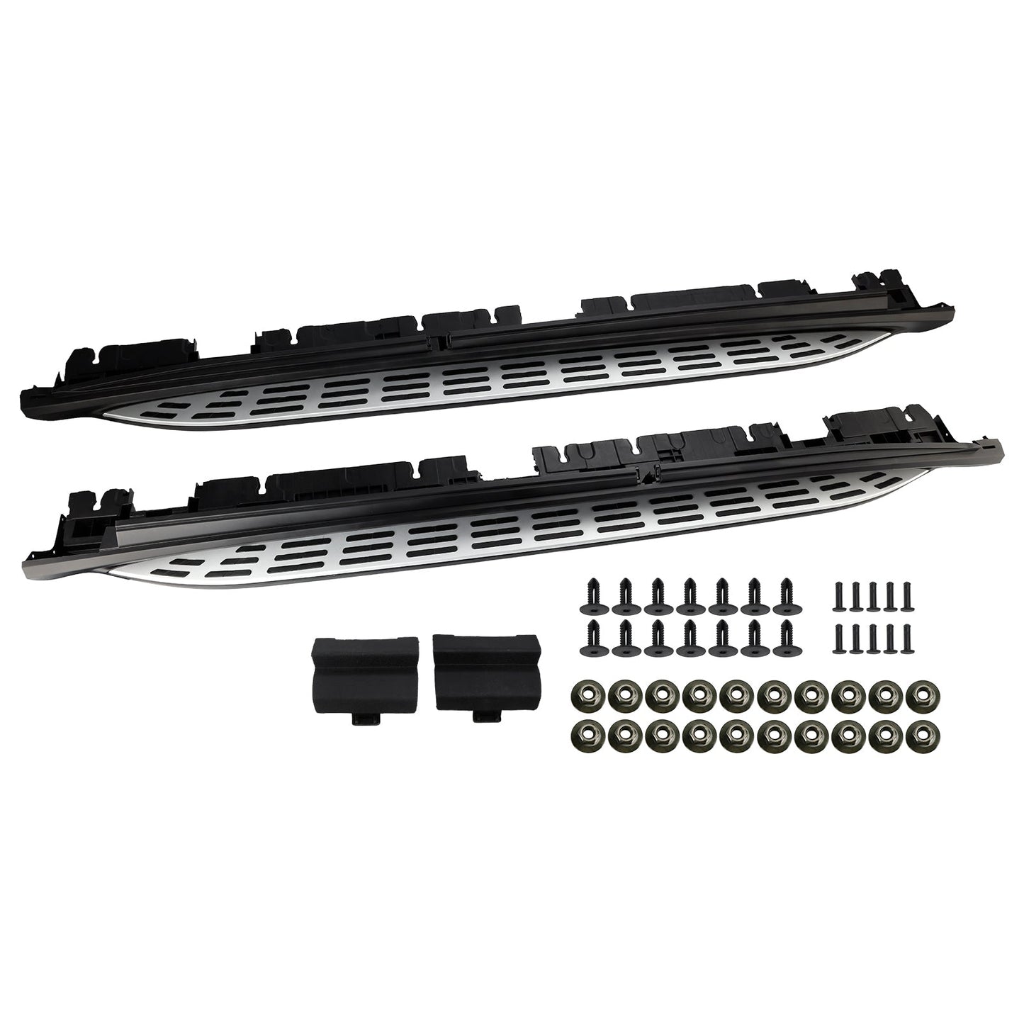 Pedane laterali Mercedes GLS X167 2020-2025, pedane laterali, barra di sicurezza per pedane laterali sinistra e destra